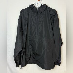 Champion Men's Classic Black Windbreaker